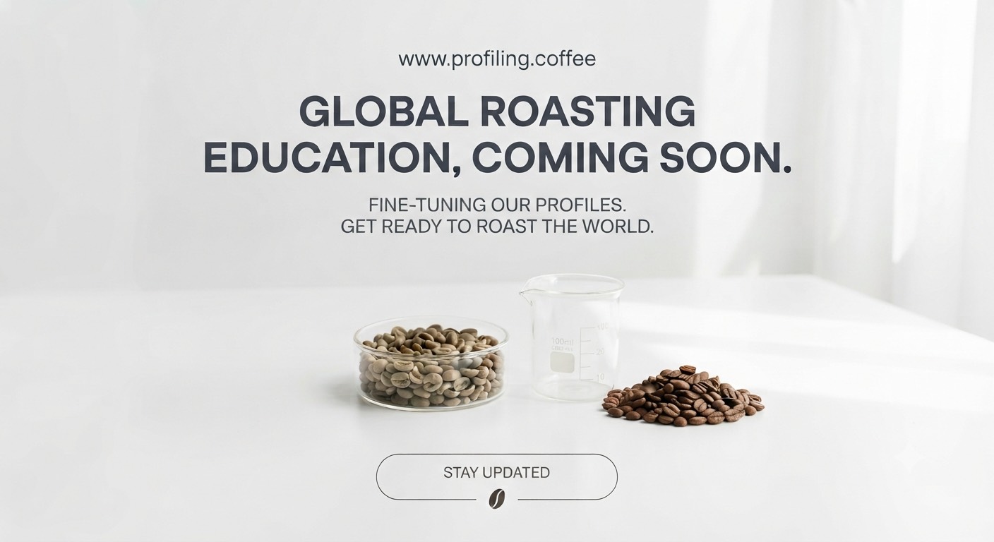 Profiling Coffee — Global roasting education, coming soon.